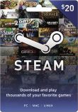 Valve - Steam Wallet $20 Gift...